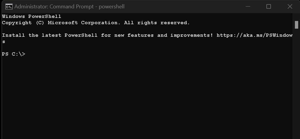 powershell administator